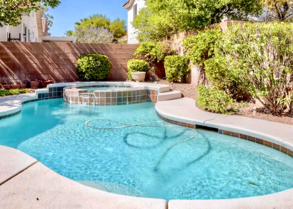 Private pool and spa