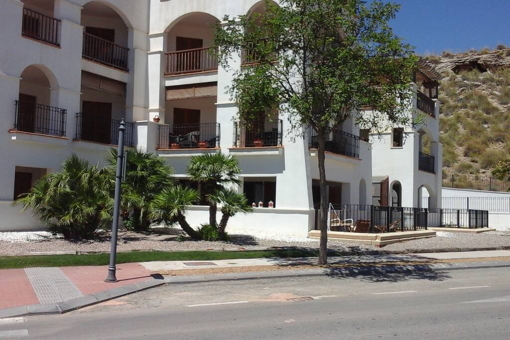 Edificio del apartamento.