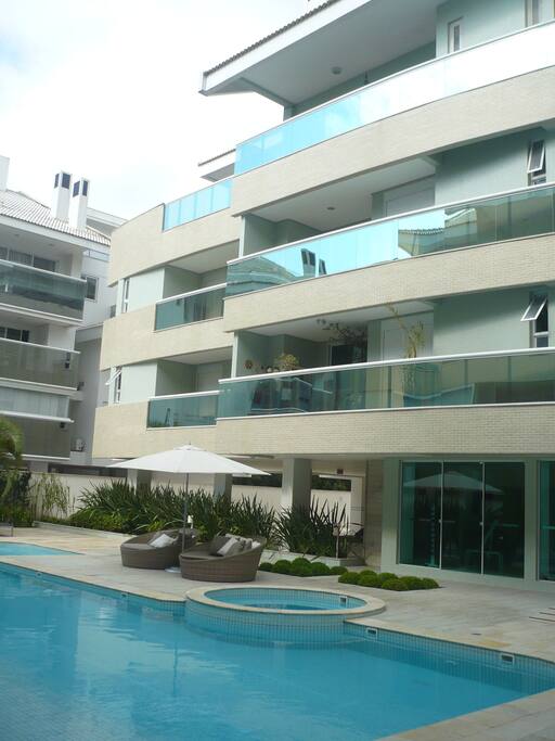 Apartamento Luxo Climatizado Jurere Internacional - 플로리아노폴리스의 아파트에서 살아보기, Santa Catarina, 브라질