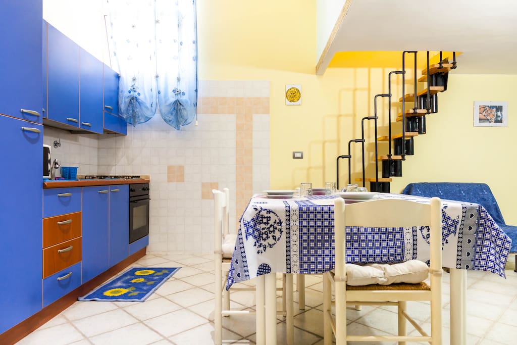 Cucina a vista