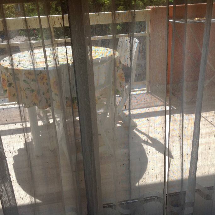 Balcon plein sud belle vue mer