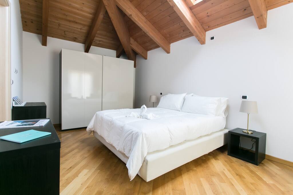 The first bedroom - The soft double bed