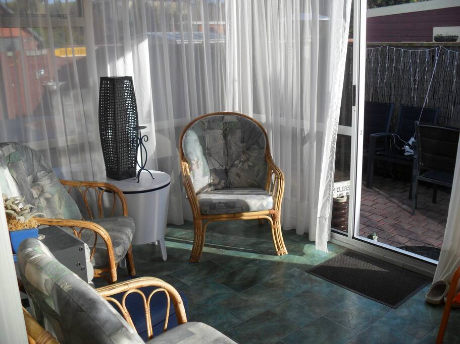 Conservatory for enjoying the sun