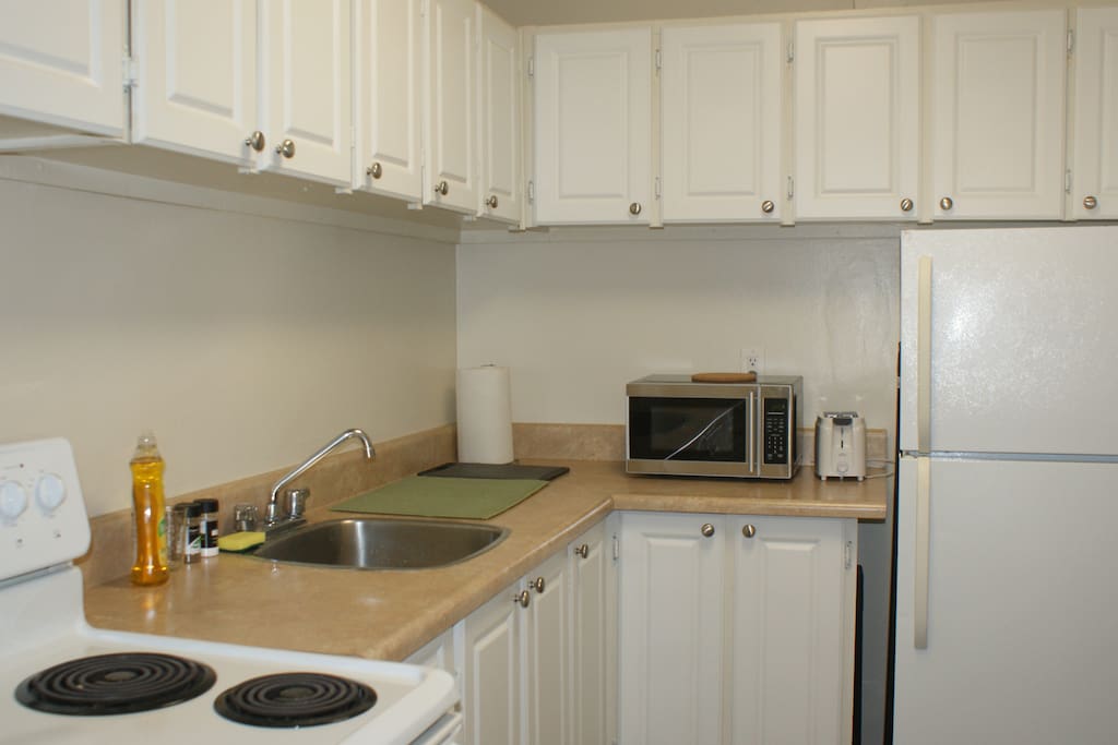 Fully equipped kitchen
