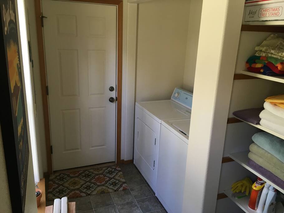 Laundry area