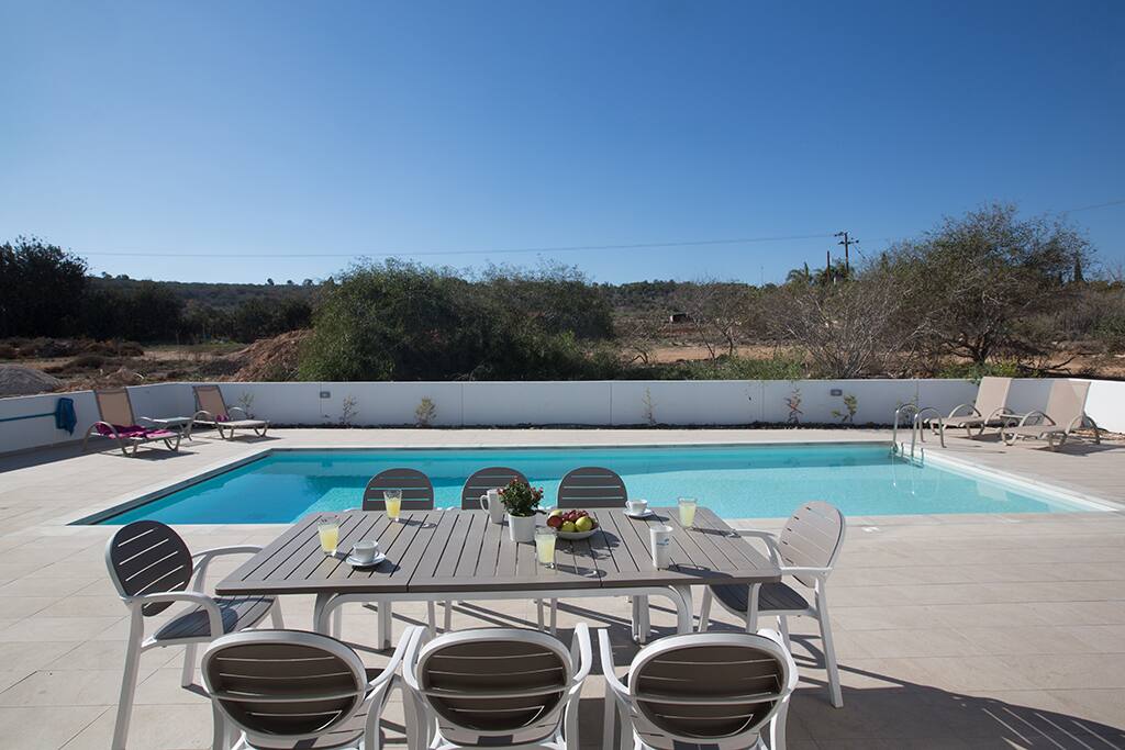 View of the Terrace and Pool Area.