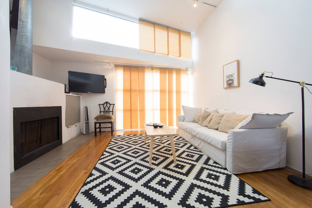 double height ceilings