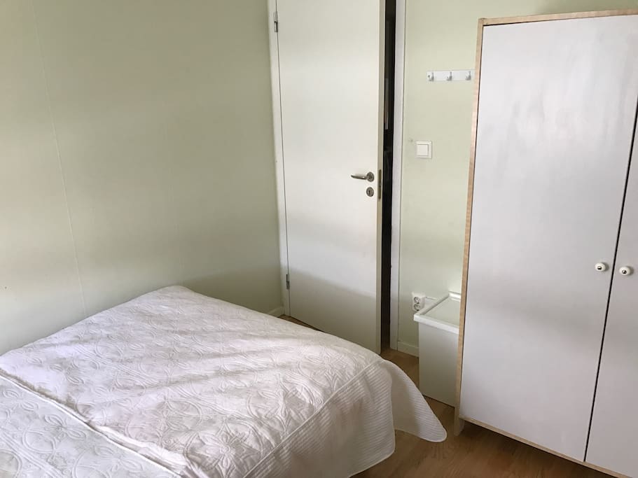 Bedroom and wardrobe