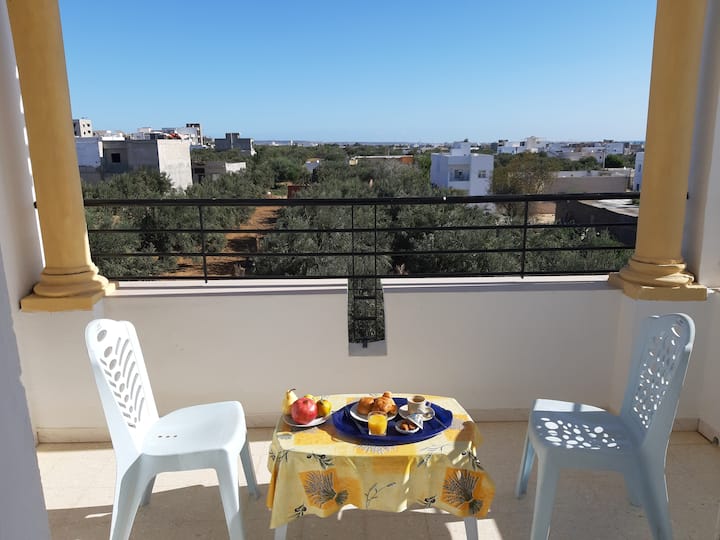 Superbe Appartement Côté Mer - Hammamet