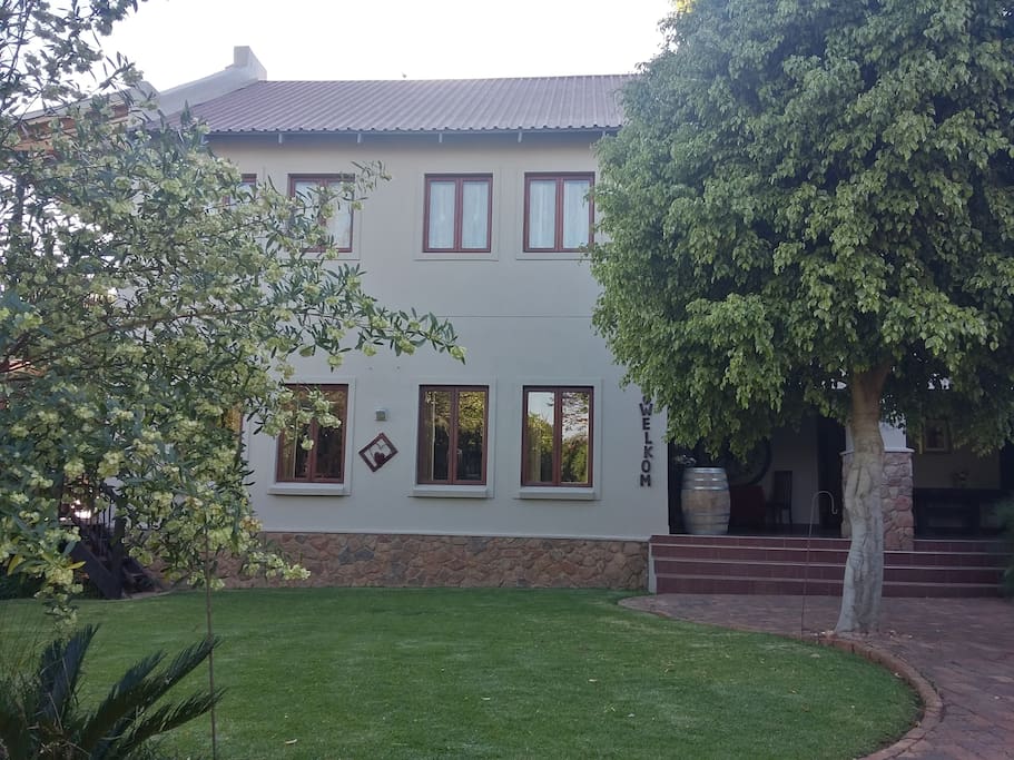 Outside view of our restaurant and conference centre.