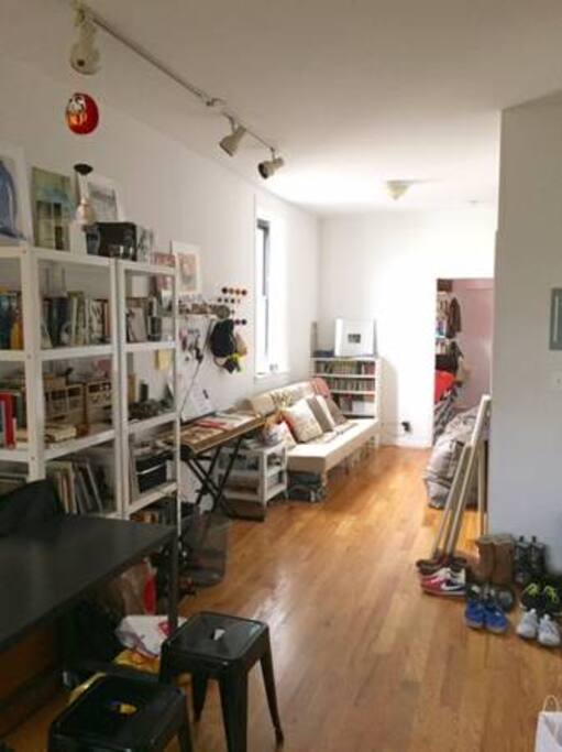 Living room with a couch