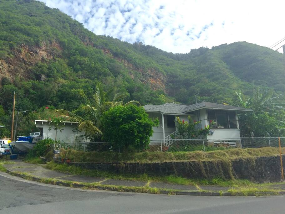 Main house from street