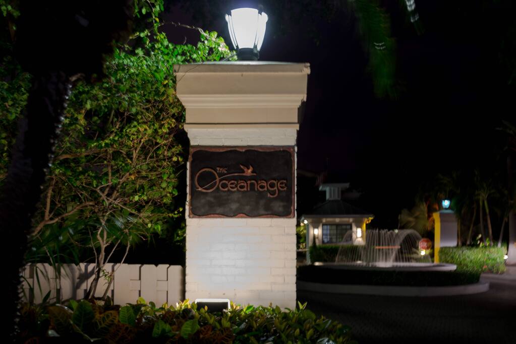 The Oceanage condo entry