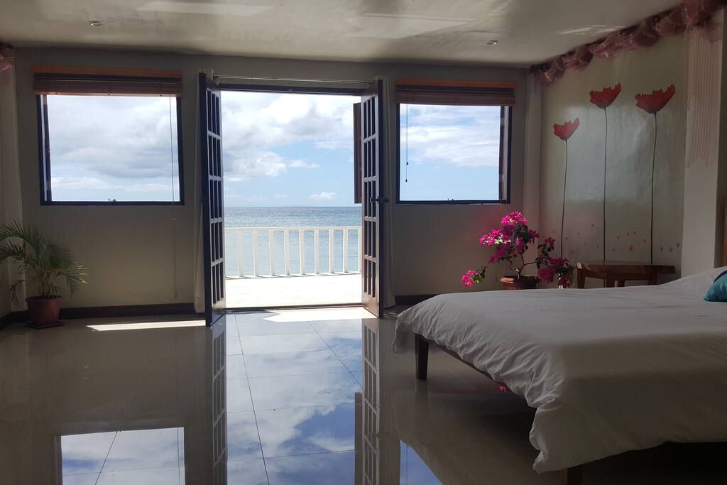 Views out to the sea