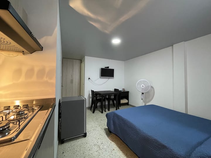 Studio apartment 100 MT Plaza Bolivar Pereira Apartments for Rent in