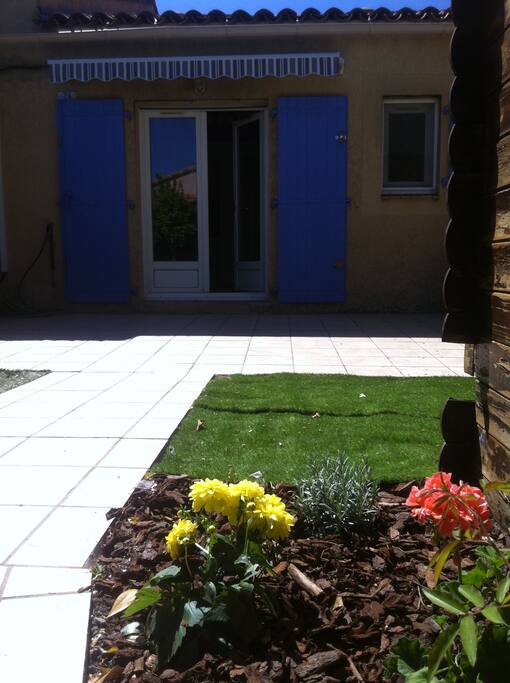 Jardin et terrasse privative