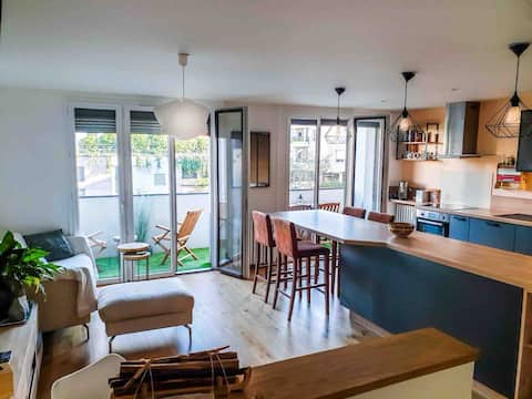 Appartement hypercentre Annecy with terrace