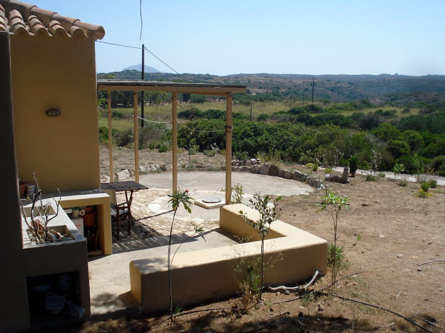 outdoor sitting area