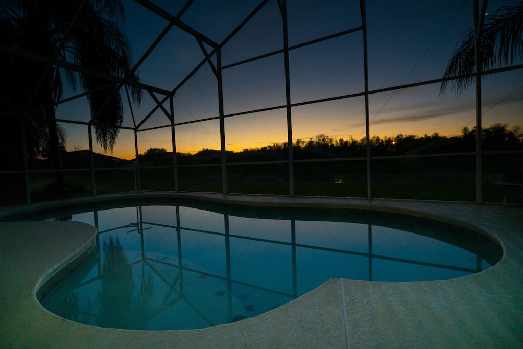 Beautiful View from the Pool Deck