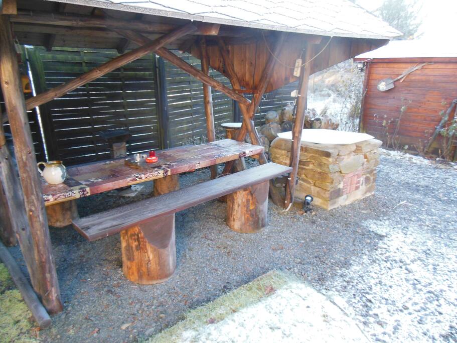 Gartenkamin