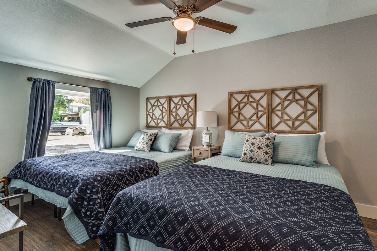 Საძინებელი 2 - 2 საწოლი 152 × 203 სმ