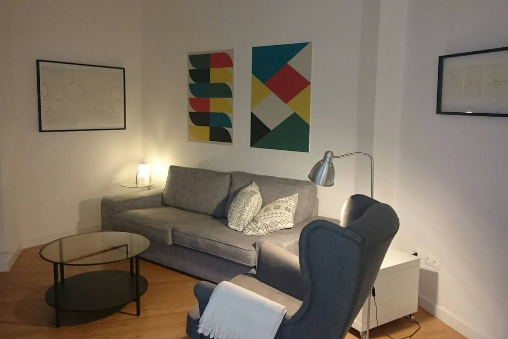 Living room area.