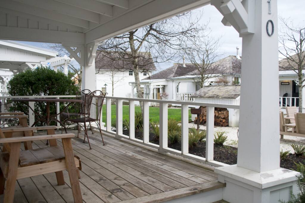 Outdoor seating