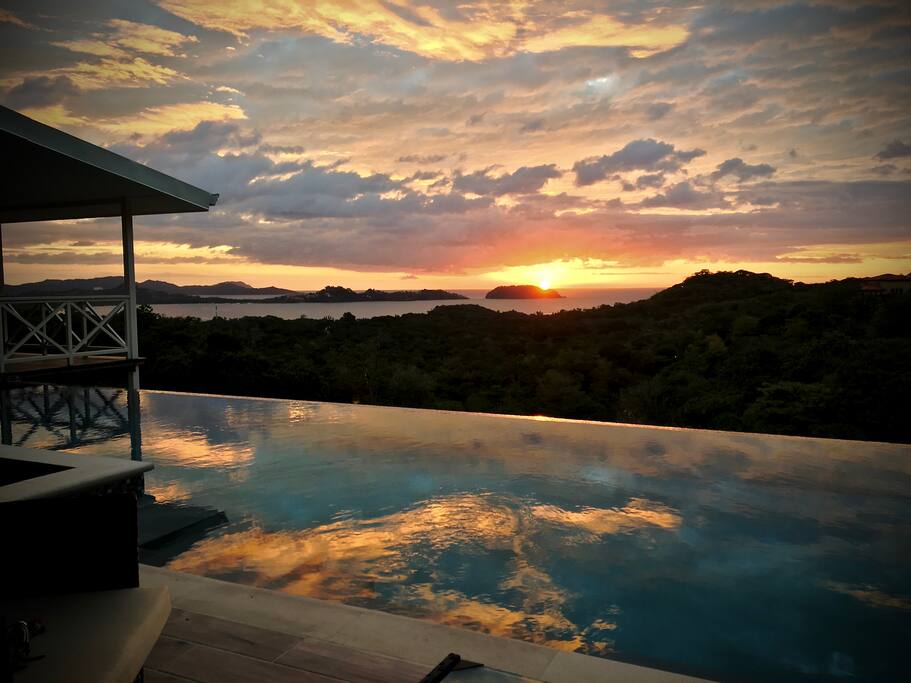 Sunsets every night...