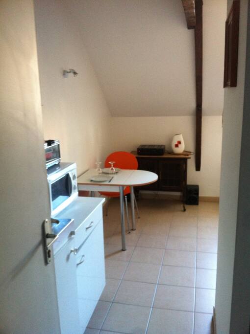Entrée dans le studio