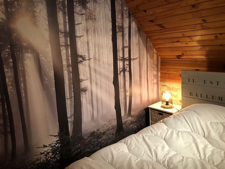 chambre lit 140x190