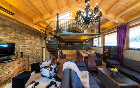 Chalet Black Pearl (with whirlpool & sauna)