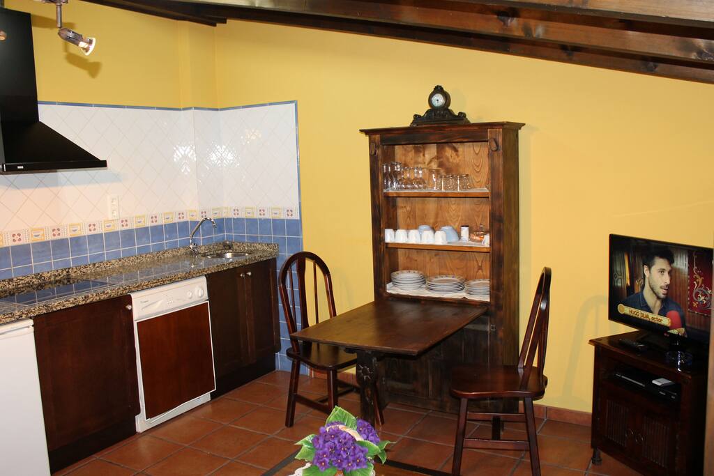 cocina totalmente equipada
