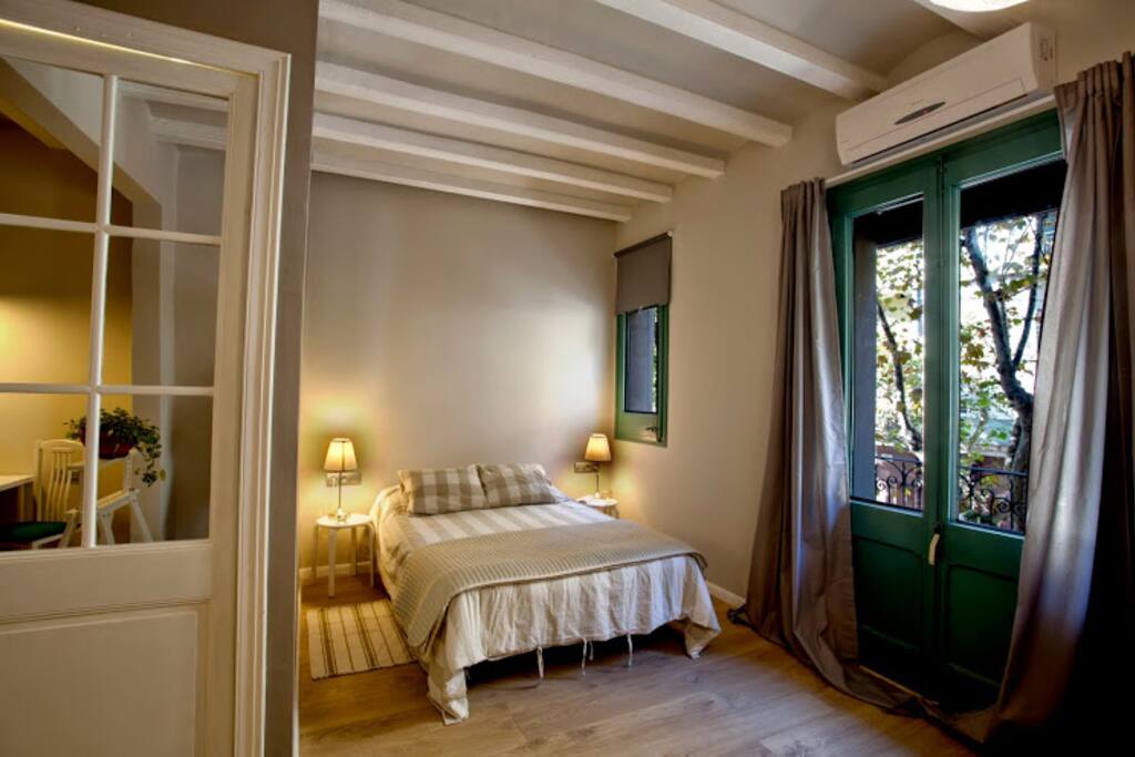 Bedroom and Balcony