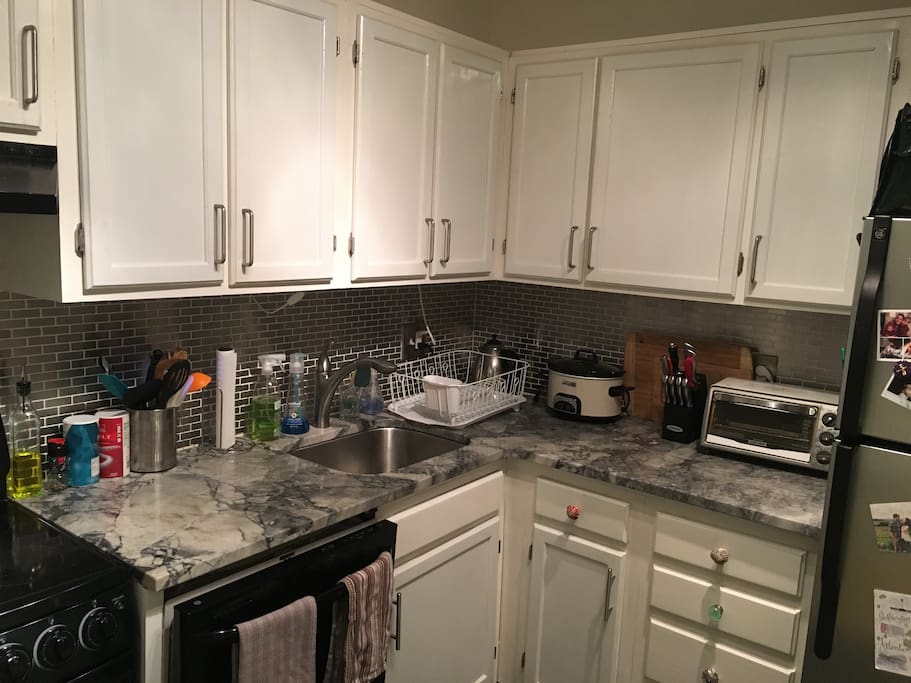 Kitchen with all the appliances you need and plenty of room to cook