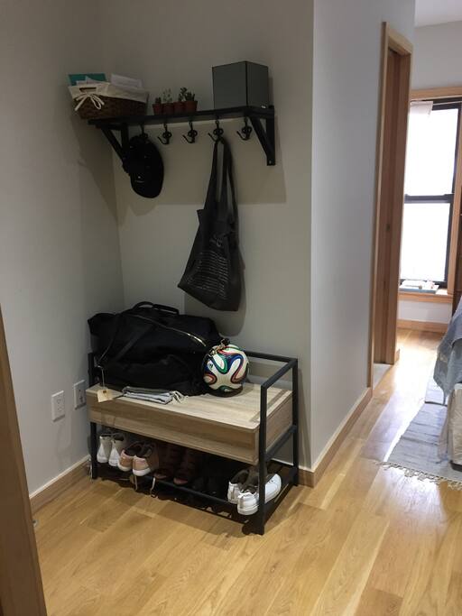 shoe/coat rack