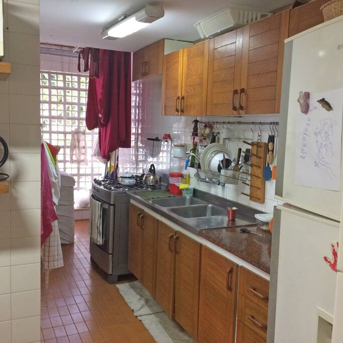 Cozinha e área de serviço