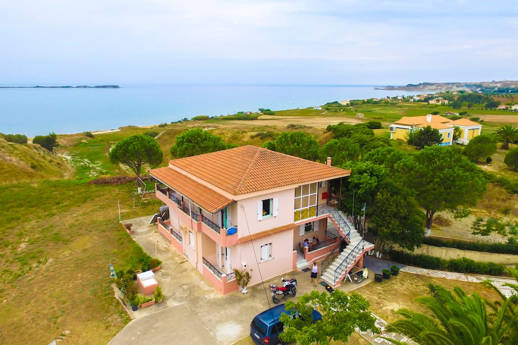 A general view of the property.
