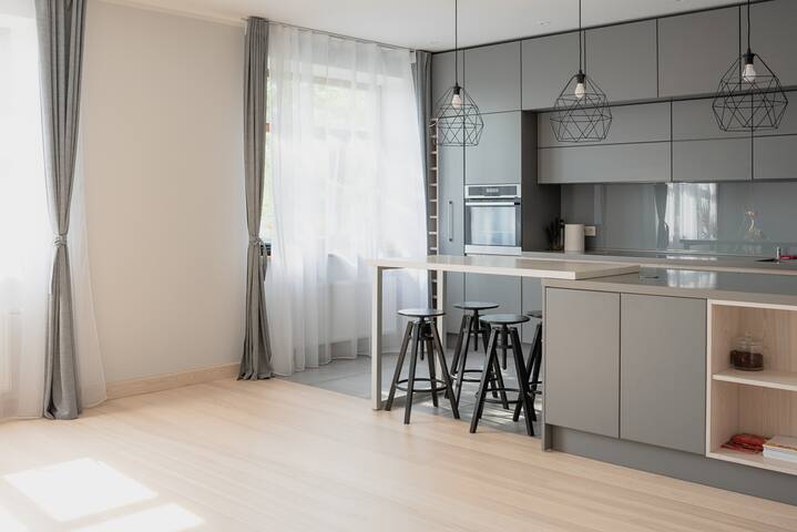 Modern and spacious apartment in Riga city center gallery image 2