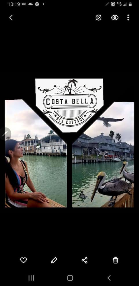 Popular Airbnb listing: Costa Bella Beach Cottage in Port Isabel