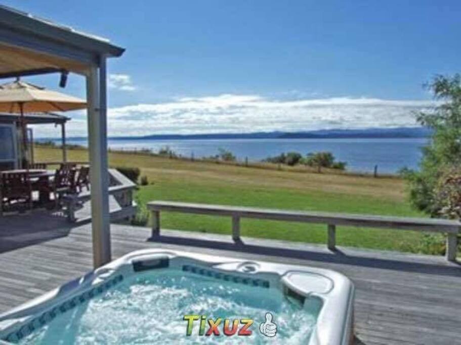 Views from the hot tub.