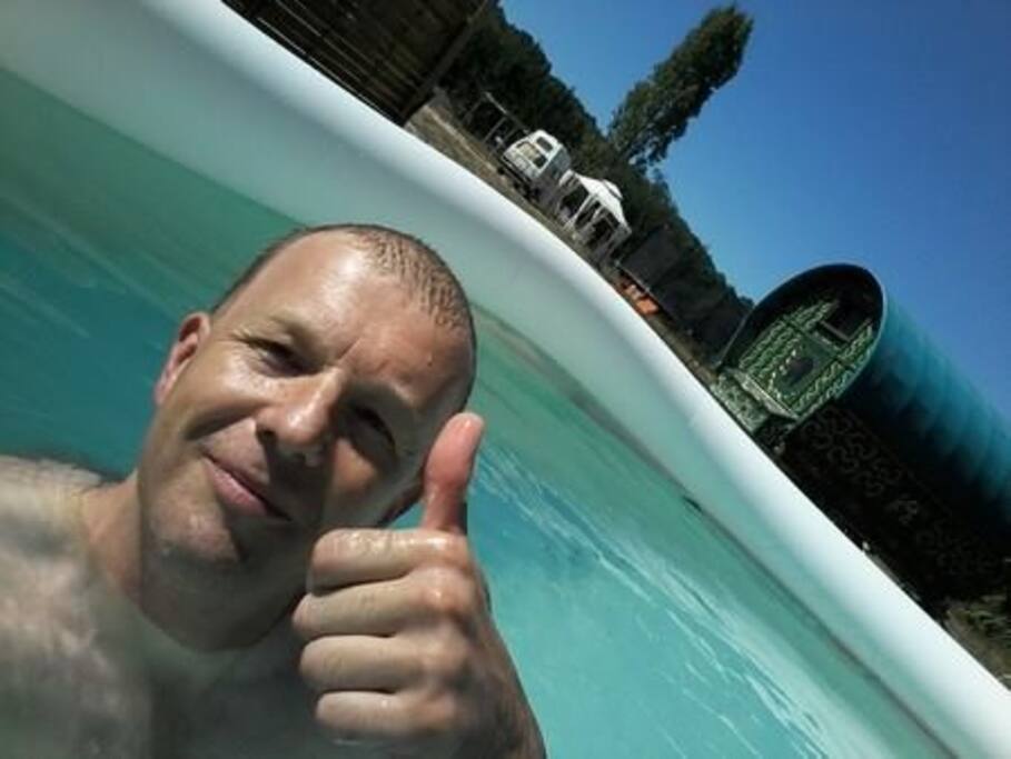 piscine d'été / summer swimming-pool