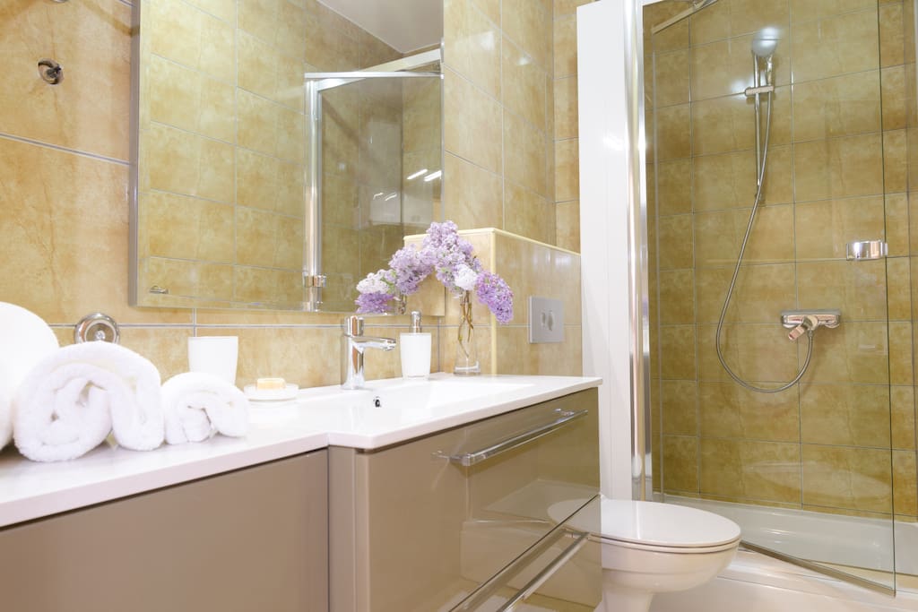 Bathroom with shower