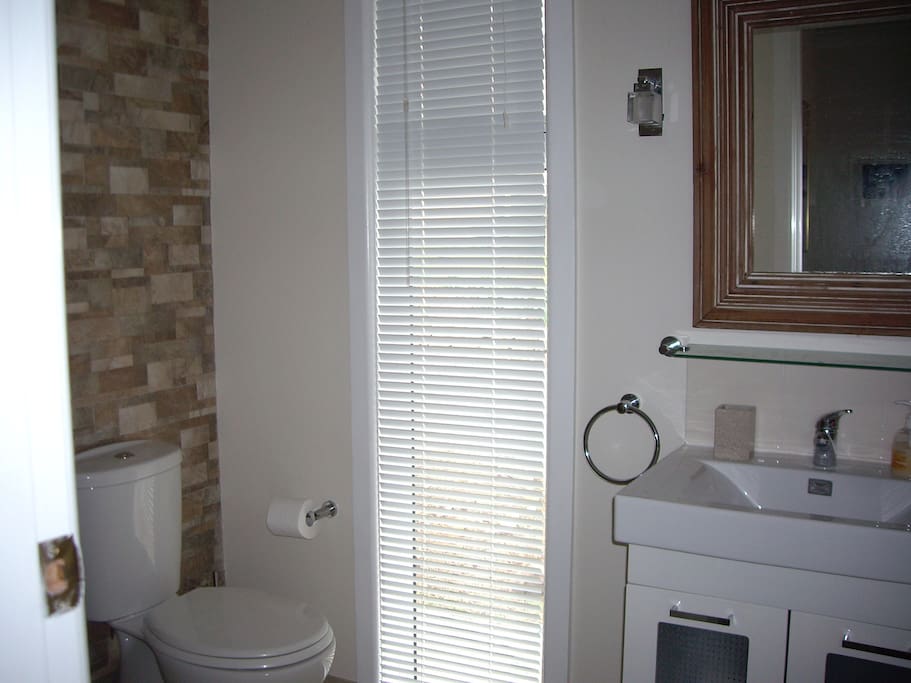 Your own modern, private bathroom.