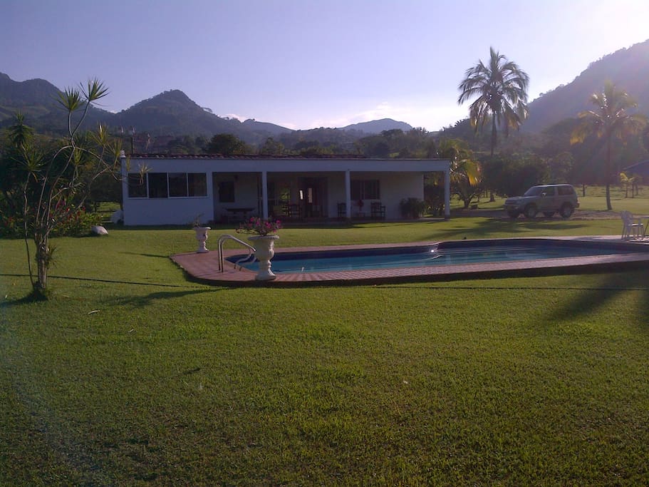 Frente de la casa