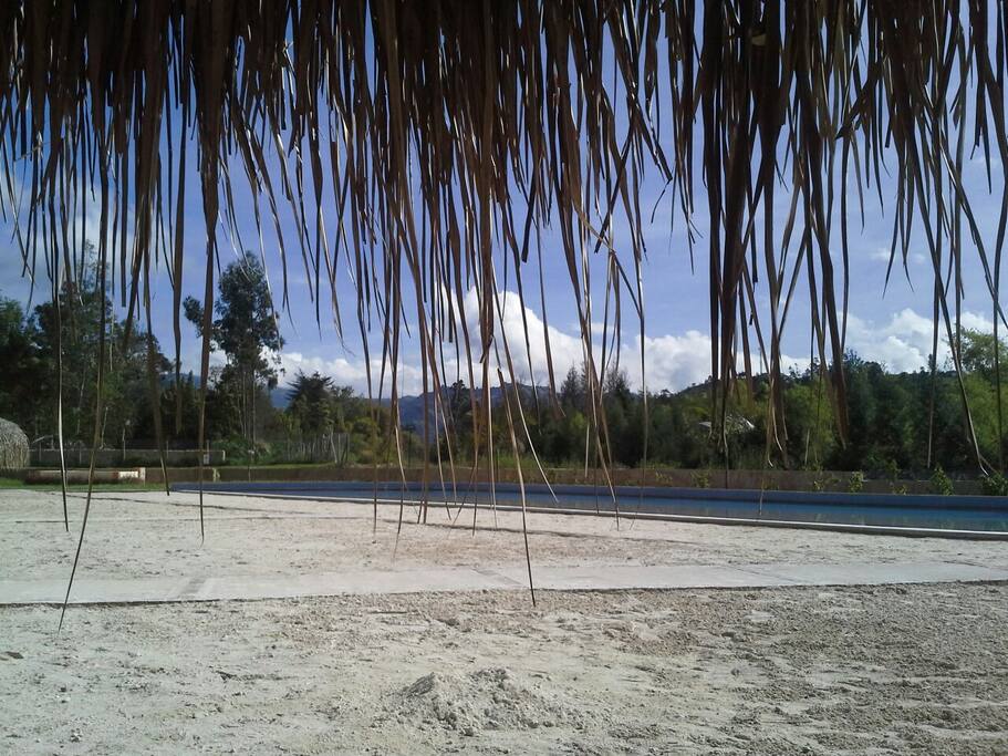 Playa artificial
