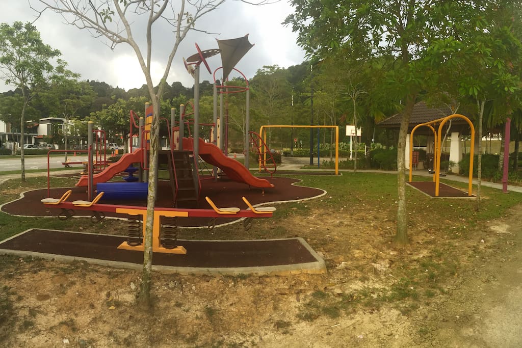 kids playground located on right side of the unit - 20 meter near