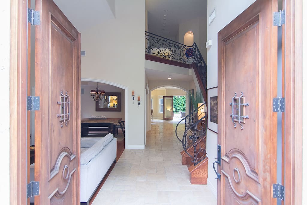 Front door entry way.
