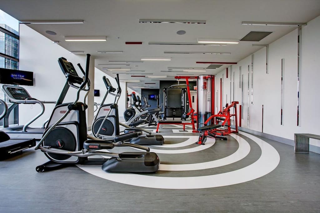 gym in the building