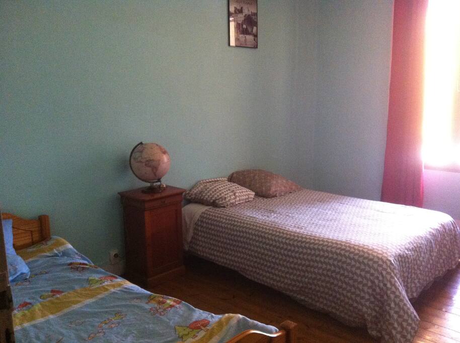 Grande chambre 3 places
