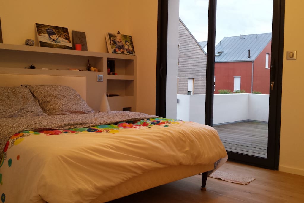 Chambre parentale avec terrasse privée 30m²